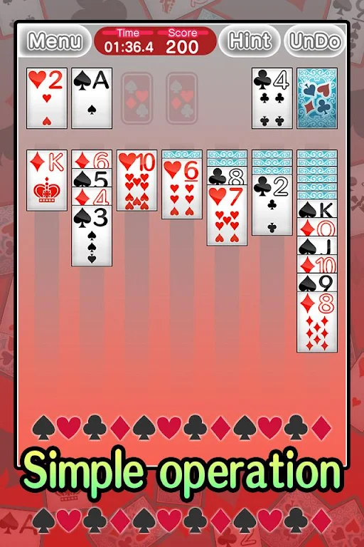 Basic Solitaire Klondike स्क्रीनशॉट 0