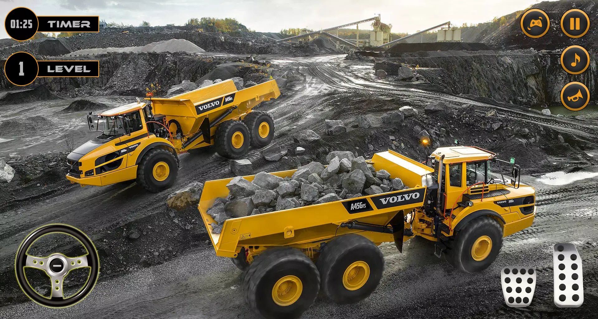 Real Excavator Simulator Games Скриншот 2