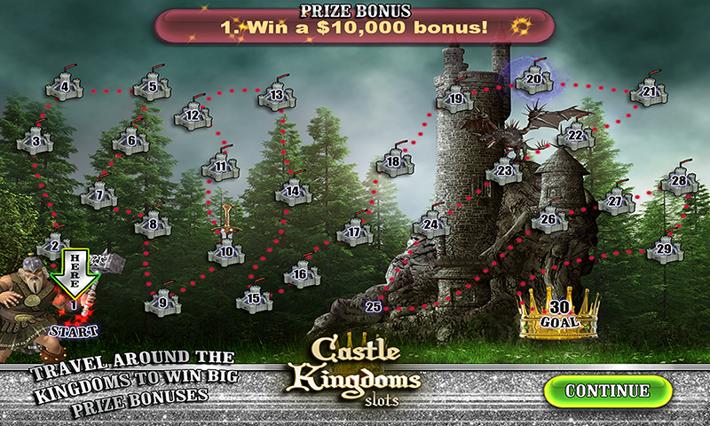 Schermata Castle Kingdoms Magic Dragon Legend Slots FREE 1