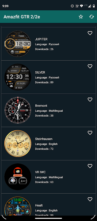 Watchfaces for Amazfit Watches Ảnh chụp màn hình 2