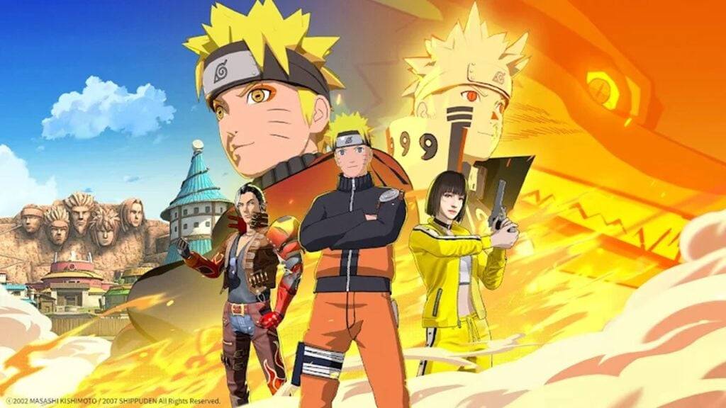 Naruto Shippuden Ntails valt Bermuda binnen in Free Fire Crossover