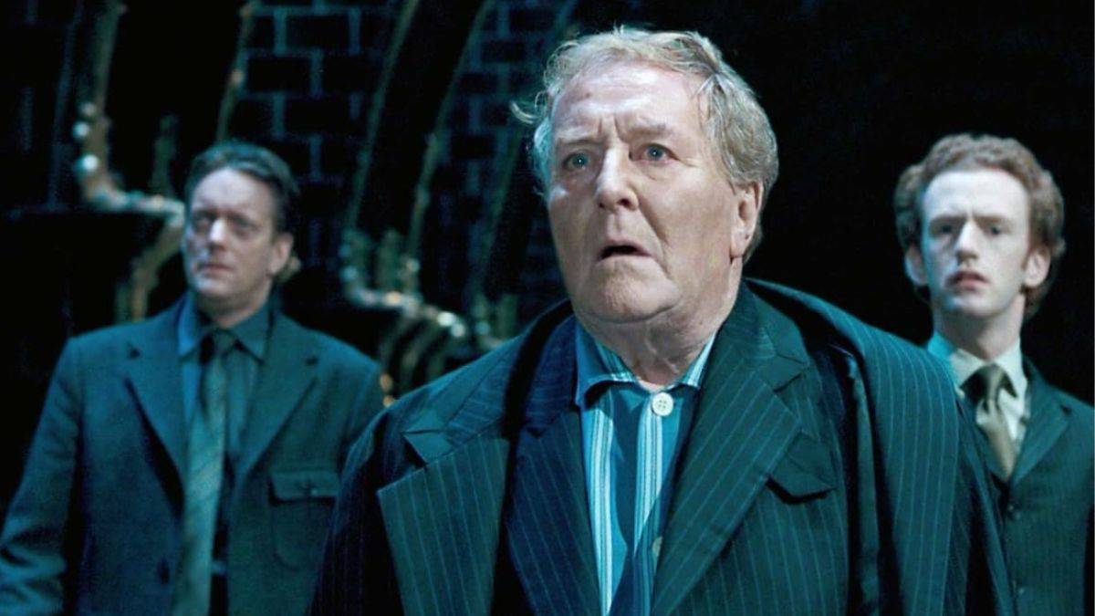 Robert Hardy als Cornelius Fudge in Harry Potter und der Orden des Phönix