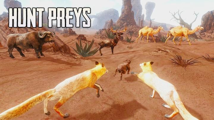 The Fox - Animal Simulator ဖန်သားပြင်ဓာတ်ပုံ 1