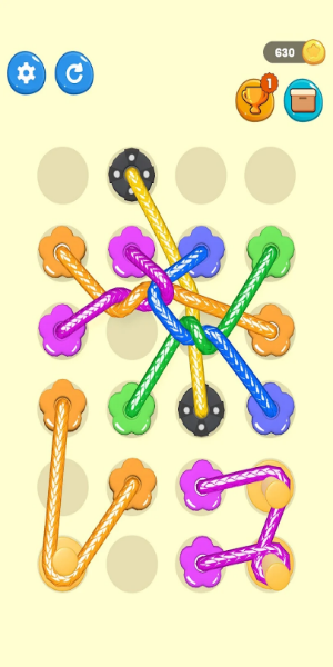 Tangled Line 3D: Knot Twisted স্ক্রিনশট 1