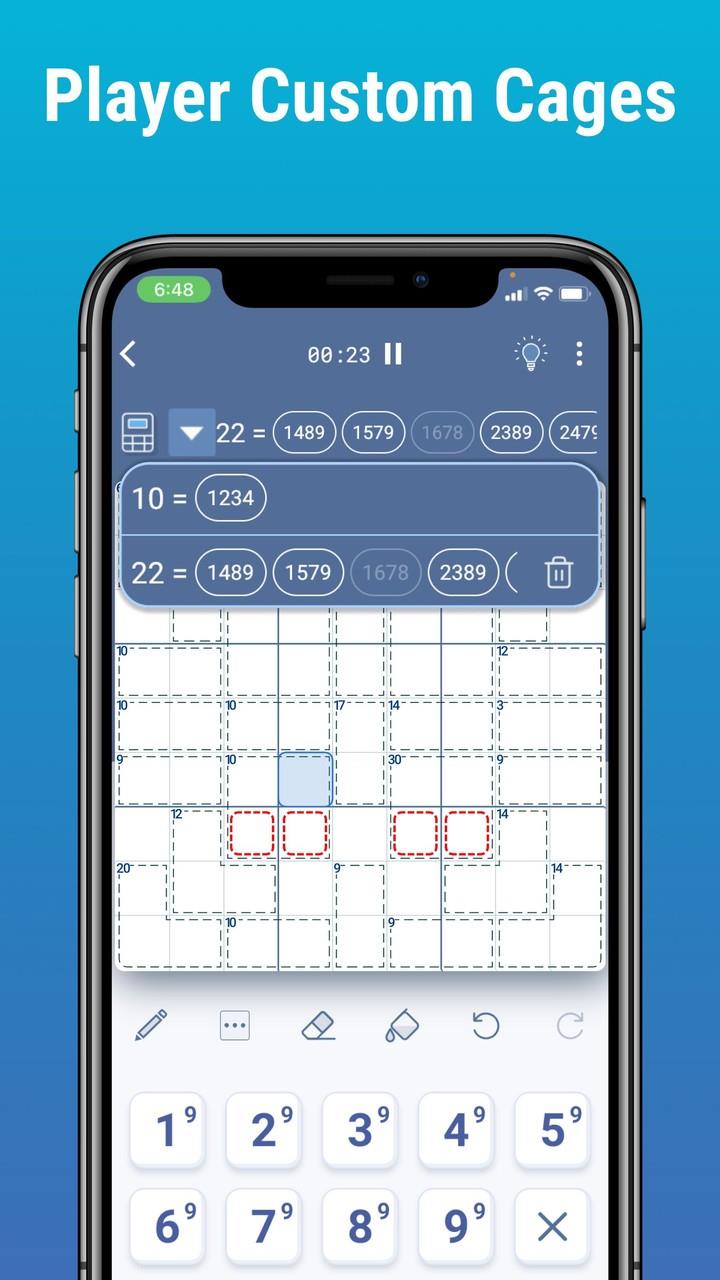 Killer Sudoku by Logic Wiz應用截圖第3張