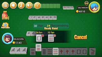 Mahjong 2P: Chinese Mahjong Ekran Görüntüsü 2