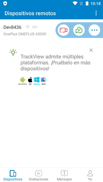 TrackView Tangkapan skrin 1