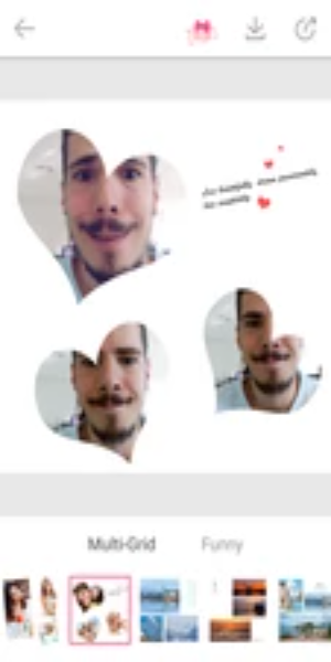 Sweet Selfie:Appareil & Editor Capture d'écran 2