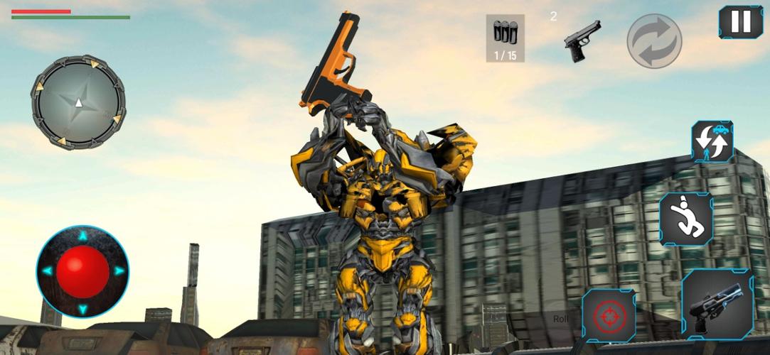 Superhero Car Transform Games Captura de tela 2