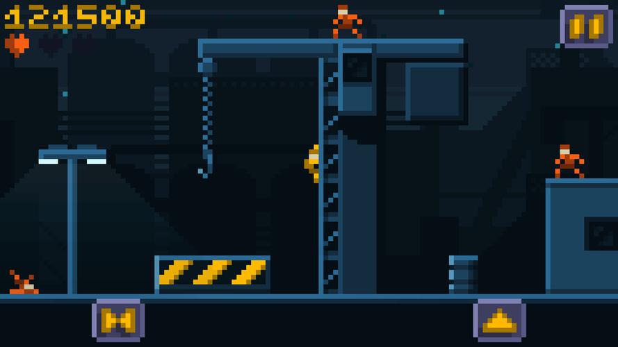 Pixel Parkour Fight Captura de tela 2