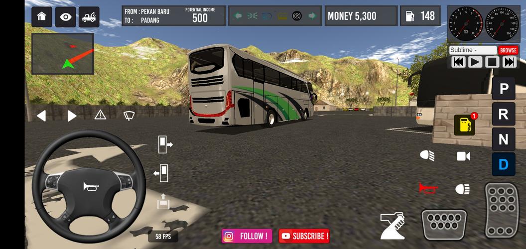 IDBS Simulator Bus Sumatera ဖန်သားပြင်ဓာတ်ပုံ 2