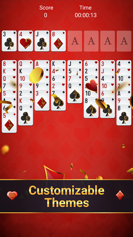 Free spider solitaire - classic solitaire 스크린샷 3