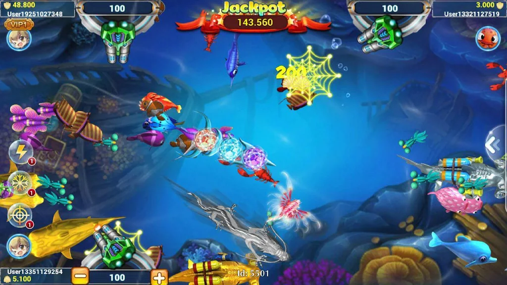 Thánh bắn cá ăn xu slots - bắn cá siêu thị應用截圖第3張