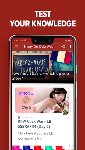 Nway Oo Quiz Web Ảnh chụp màn hình 3