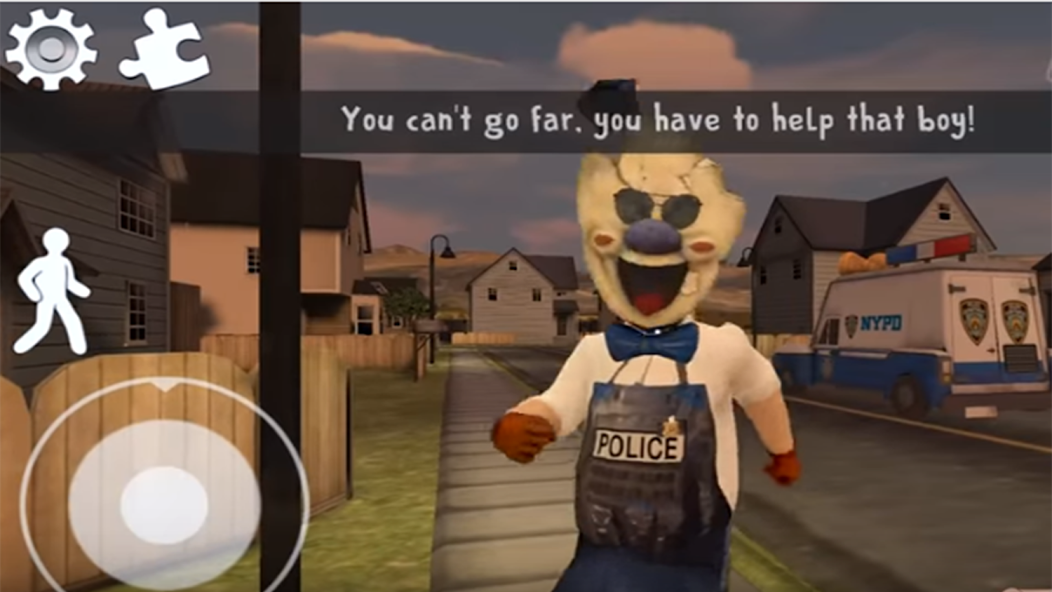 police  granny scream Mod Ekran Görüntüsü 0