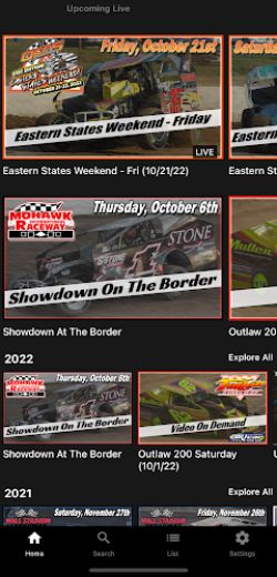 Dirt Track Digest TV Ảnh chụp màn hình 1