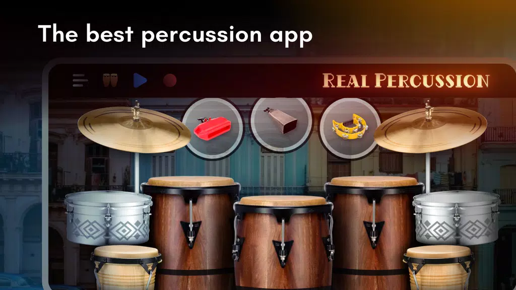 Real Percussion: drum set应用截图第0张