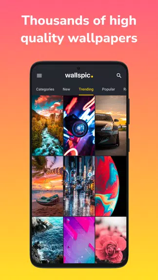 Wallpapers 4K, HD Backgrounds ภาพหน้าจอ 0