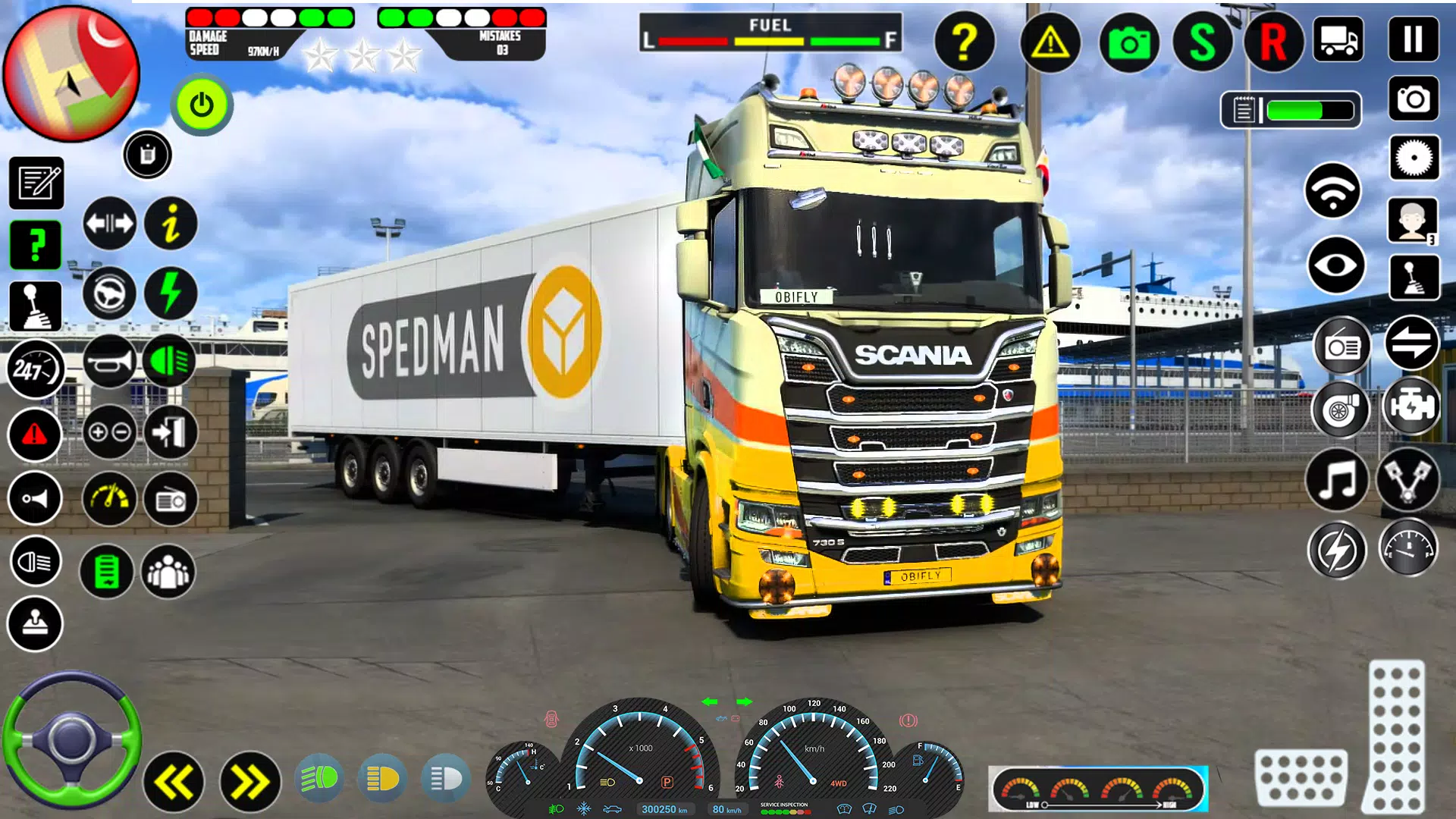 Cargo Truck Driving Euro Truck Screenshot 1