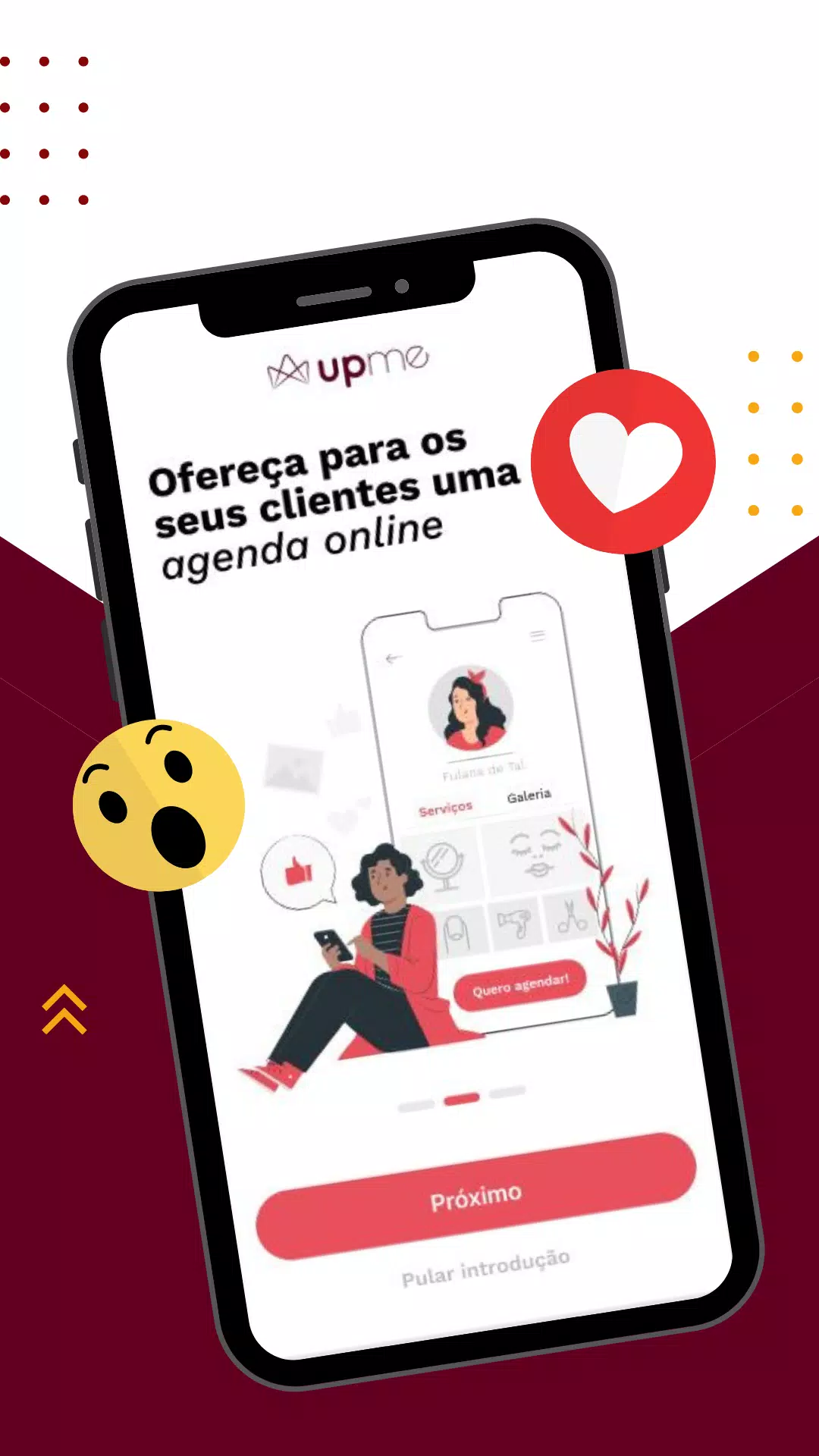 UPME: Agenda Online da Beleza Captura de pantalla 1