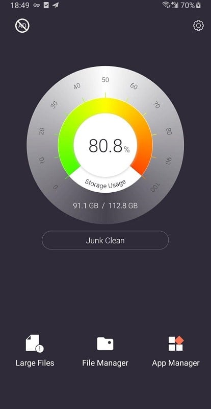 File Manager – Junk Cleaner ဖန်သားပြင်ဓာတ်ပုံ 1