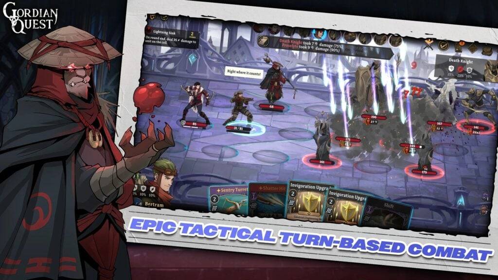 Gordian Quest：甲板建造RPG的Android推出