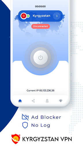 VPN Kyrgyzstan - Get KGZ IP 스크린샷 1