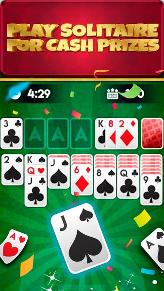 Solitaire Real Cash: Card Game स्क्रीनशॉट 0