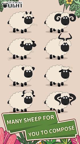 Sheep Merge Fight 스크린샷 1