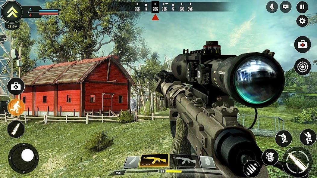 Sniper Game: Shooting Gun Game Mod Zrzut ekranu 1