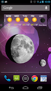 Moon Phase Widget Schermafbeelding 3