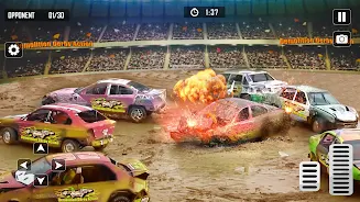 X Demolition Derby: Car Racing Schermafbeelding 2