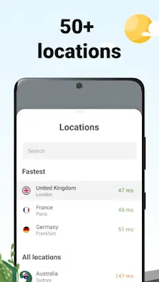 AdGuard VPN – proxy privado Captura de pantalla 3