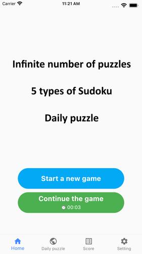 All Sudoku - 5 kinds of sudoku應用截圖第0張