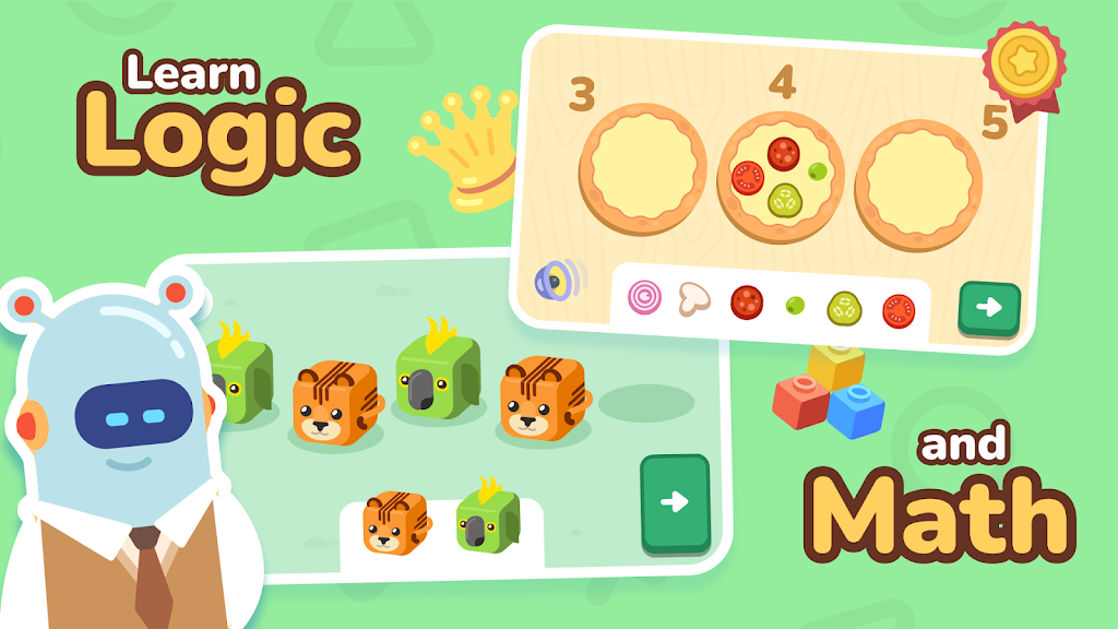 LogicLike: Kid learning games Tangkapan skrin 1
