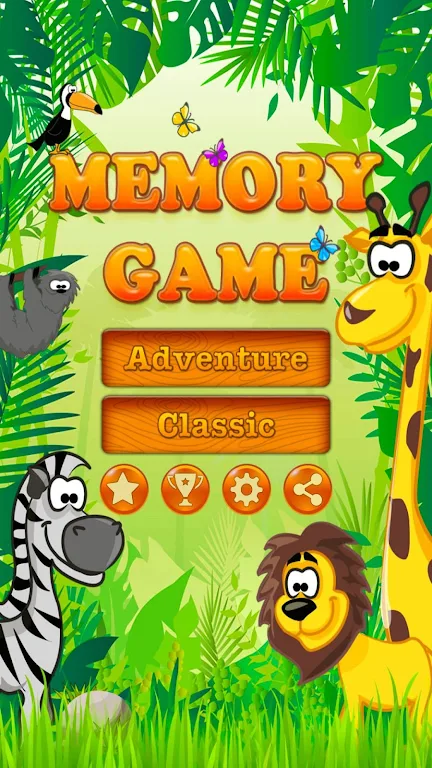 Schermata Memory Game Animals 0