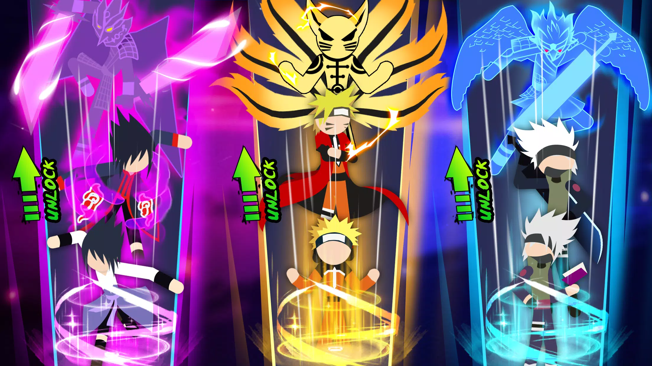 Schermata Stick Ninja - 3v3 Battle 2