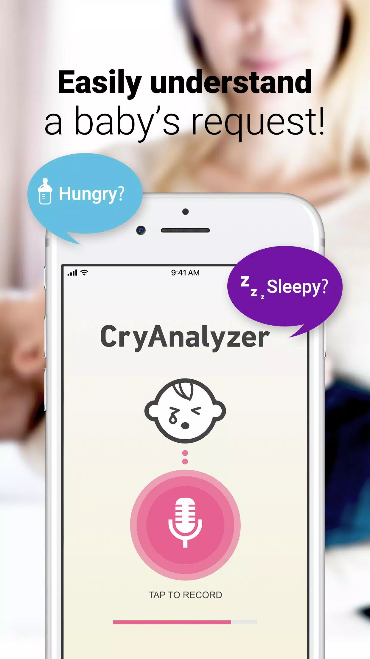 CryAnalyzer - baby translator Zrzut ekranu 1