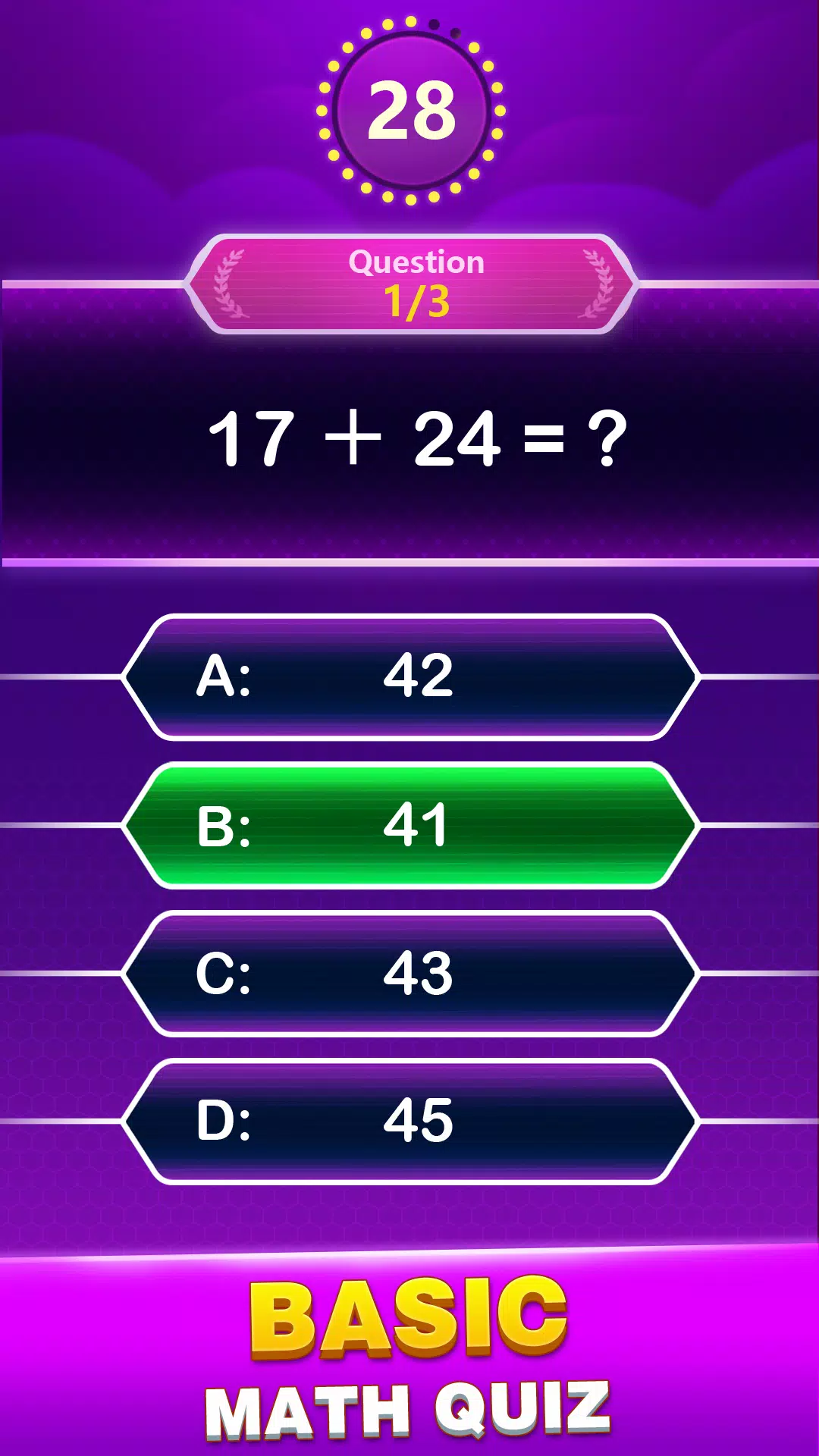 Math Trivia應用截圖第0張