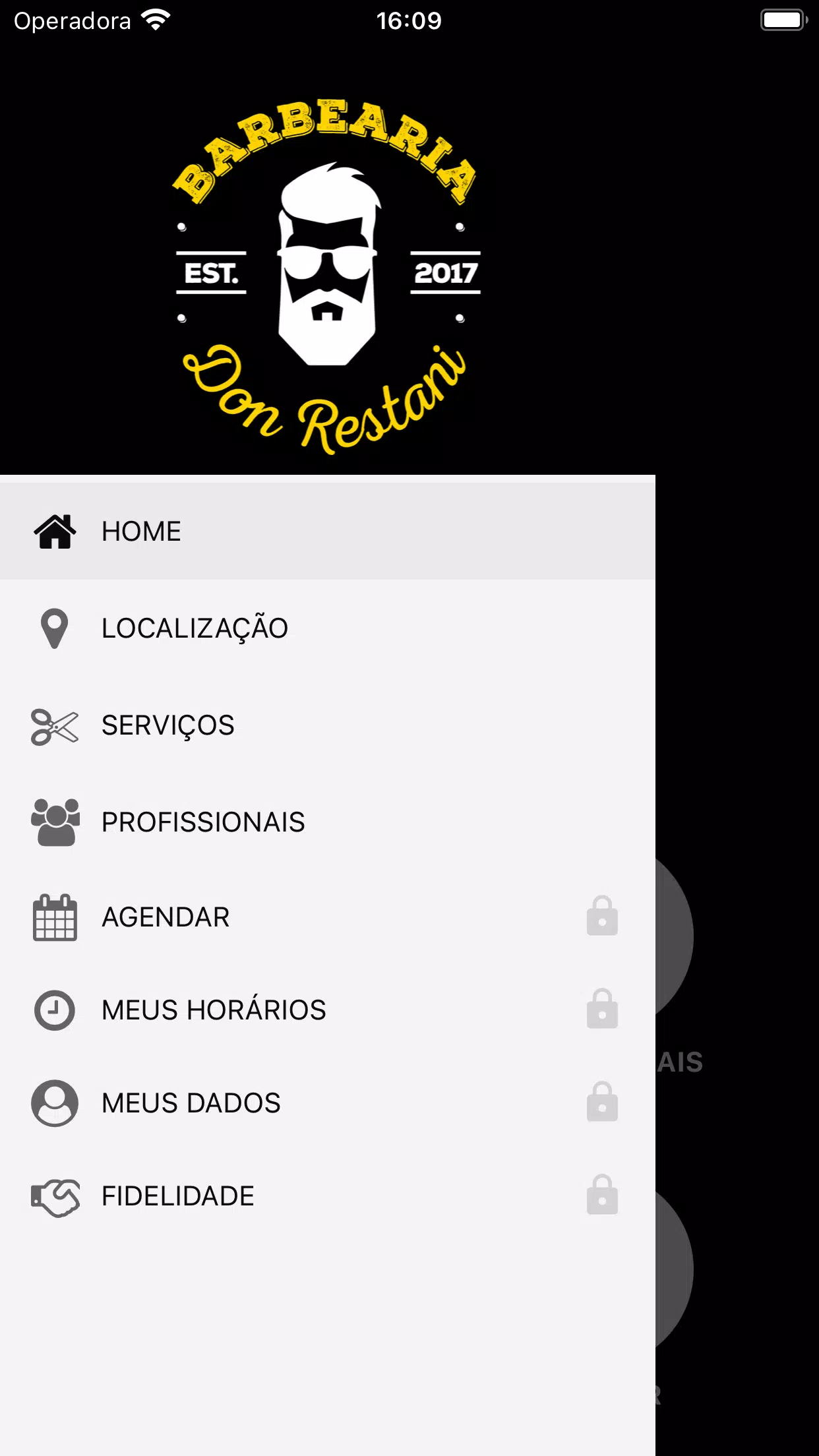 Barbearia Don Restani Captura de pantalla 1