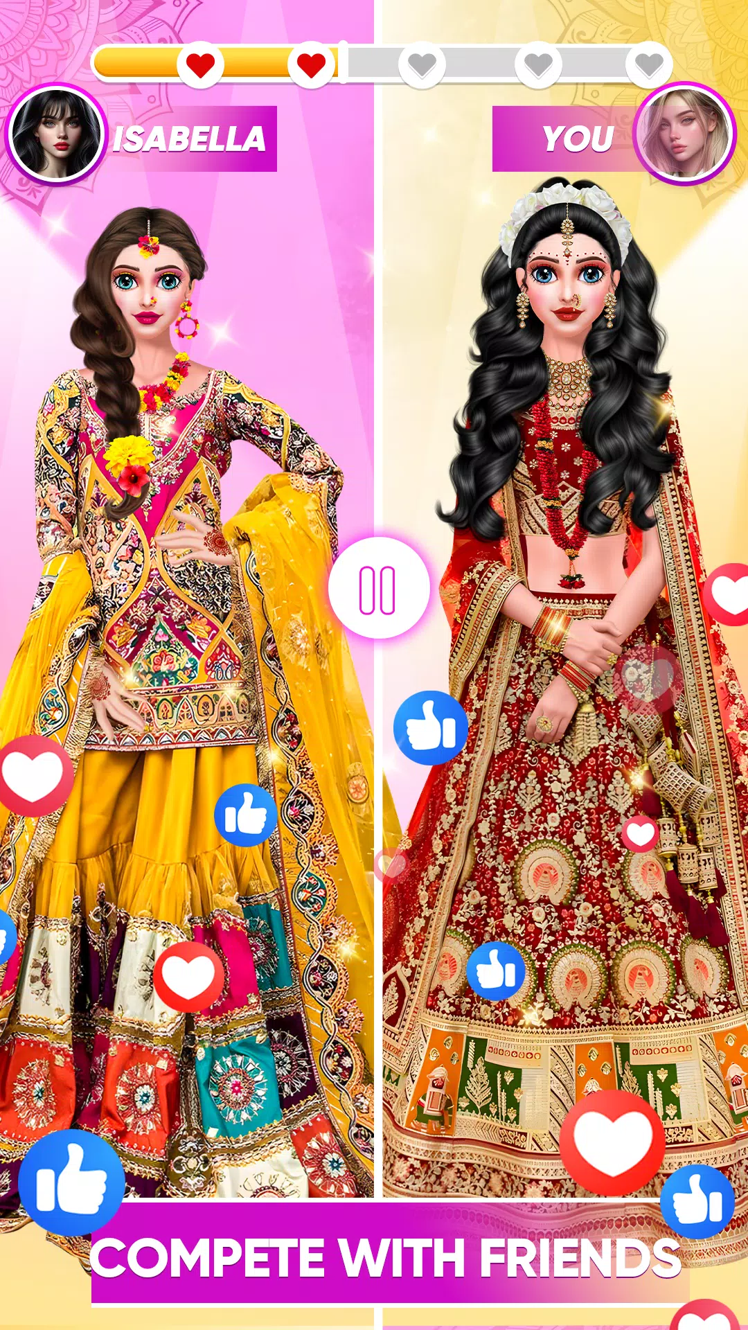 Indian Bridal Wedding Games Captura de tela 0