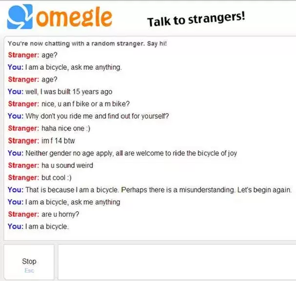 Omegle:Talk To strangers स्क्रीनशॉट 1