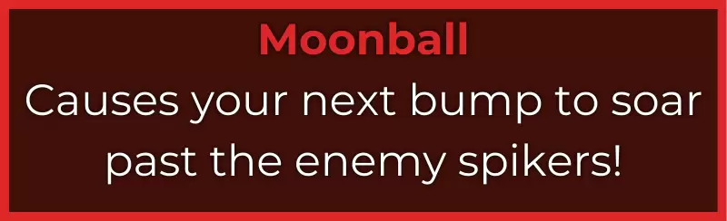Moonball ability from Haikyuu