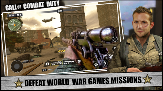 Call of the combat Duty : Army Warfare missions 스크린샷 1