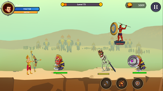 Little Archer - Ramayan Game ဖန်သားပြင်ဓာတ်ပုံ 2