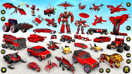 Drone Robot Car Game 3D ဖန်သားပြင်ဓာတ်ပုံ 1