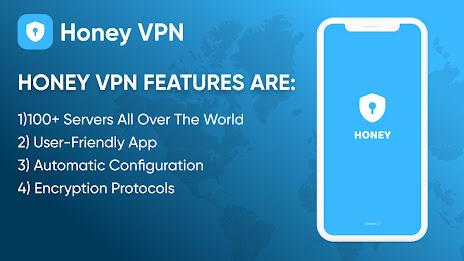 Honey VPN - Fast & Secure Captura de pantalla 3