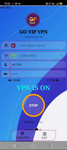 GO VIP VPN スクリーンショット 2