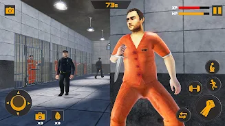 Grand Jail Prison Escape Games स्क्रीनशॉट 0