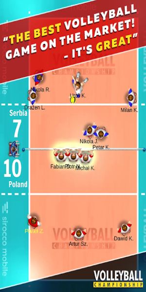 Volleyball Championship Mod Zrzut ekranu 0